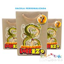 Mini Sacola de Papel Kraft Personalizada Dragon Ball