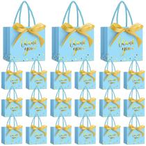 Mini sacola de presente de papel Jetec 45 unidades Thank You Bulk 14x12x6,5 cm