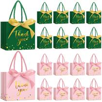 Mini sacola de presente de papel Jetec 45 unidades Thank You Bulk 14x12x6,5 cm