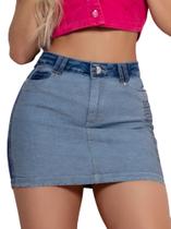 Mini Saia Feminina Justa ao Corpo Pit Bull Jeans Mini Saia Feminina Justa ao Corpo Pit Bull Jeans
