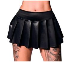 Mini Saia Feminina Plissada Blair Dominatrixxx