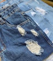 Mini saia jeans Mini saia jeans
