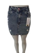 Mini Saia Jeans - Pimenta Doce Mini Saia Jeans - Pimenta Doce