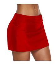 Mini Saia Lápis Suplex dia dia casual