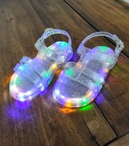 Mini Sandália Papete linha Solar com luzinha Led infantil e baby Menino e Menina-Lançamento