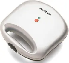 Mini Sanduicheira 2X1 Grill Britania 700W Antiaderente Branco 127V Mini Sanduicheira 2X1 Grill Britania 700W Antiaderente Branco 127V