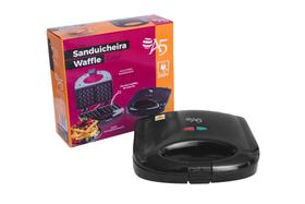 Mini Sanduicheira De Waffle Pequena 110/220 Volt Duas Chapas