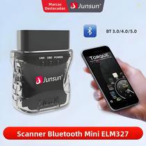 Mini Scanner OBD2 Bluetooth Junsun ELM327 Ferramenta De Diagnóstico Automotivo Para Leitor De