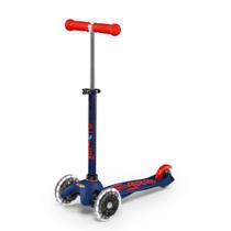 Mini Scooter Infantil Deluxe 3 Rodas com LED - 2 a 5 Anos
