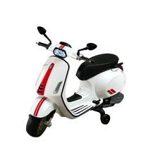 Mini Scooter Vespa Elétrica Piaggio Branca 12v Moto Infantil