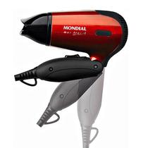 Mini Secador De Cabelo 1200W Dobrável Potente Mondial SC-10 Mini Secador De Cabelo 1200W Dobrável Potente Mondial SC-10