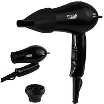 Mini Secador de Cabelos Dobravel Para Viagem 3500w c/ Difusor