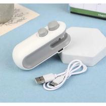 Mini Selador Portátil Abre e Lacra Embalagens Vácuo