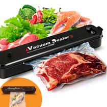 Mini Seladora a Vácuo de Alimentos Elétrico 90W