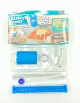 Mini Seladora A Vácuo Portátil Com 5 Sacos Sela Alimentos