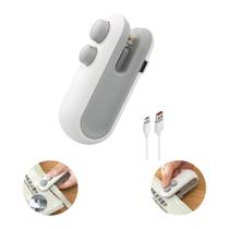 Mini Seladora Cortador Para Embalagem Alimentos Portátil USB Mini Seladora Cortador Para Embalagem Alimentos Portátil USB