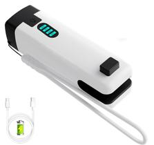 Mini seladora de bolsas HSLGOVE 3 em 1 USB-C recarregável