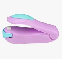 Mini Seladora Lacre De Embalagem Plastico Cozinha Cor Lilás Mini Seladora Lacre De Embalagem Plastico Cozinha Cor Lilás