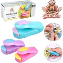 Mini seladora magnética para lacrar embalagem a pilha - BONS CHEFF Mini seladora magnética para lacrar embalagem a pilha - BONS CHEFF