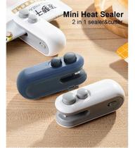 Mini Seladora Máquina De Plástico Veda Comidas Recarregáveis Mini Seladora Máquina De Plástico Veda Comidas Recarregáveis