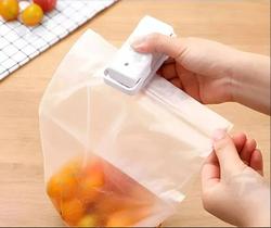 Mini Seladora Portátil para Embalagens Conserva Alimentos e Mantém Frescor