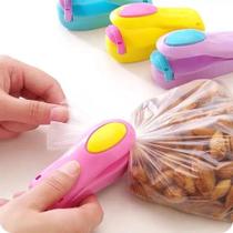 Mini Seladora Portátil para Plásticos - Selagem Rápida com Imã Integrado Mini Seladora Portátil para Plásticos - Selagem Rápida com Imã Integrado