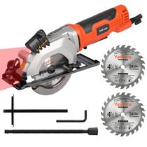 Mini serra circular Yunirvana 4Amp 3500RPM com guia a laser