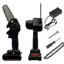 Mini Serra Elétrica Bivolt com Bateria de Lítio