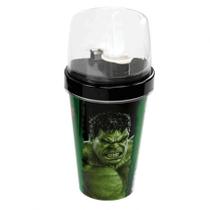 Mini Shakeira com Tampa Hulk 320ml - Plasútil - Rizzo