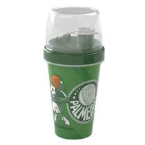 Mini Shakeira com Tampa - Palmeiras - 320 ml - 1 unidade - Plasútil - Rizzo Mini Shakeira com Tampa - Palmeiras - 320 ml - 1 unidade - Plasútil - Rizzo