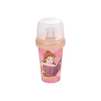 Mini Shakeira Infantil Copo c/ Tampa Minnie/Mickey/Homem de Ferro/Homem Aranha/Frozen Disney 320mL Plasútil