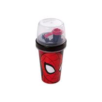 Mini Shakeira Infantil Copo c/ Tampa Minnie/Mickey/Homem de Ferro/Homem Aranha/Frozen Disney 320mL Plasútil