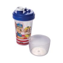 Mini Shakeira Infantil Copo c/ Tampa Minnie/Mickey/Homem de Ferro/Homem Aranha/Frozen Disney 320mL Plasútil