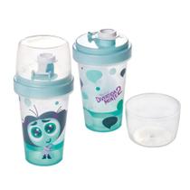 Mini Shakeira Infantil Garrafinha Copo Criança Volta As Aulas Escolar 320ml