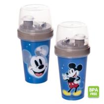 Mini Shakeira Infantil Minnie/Mickey/Homem de Ferro/Homem Aranha/Frozen Disney 320mL Plasútil