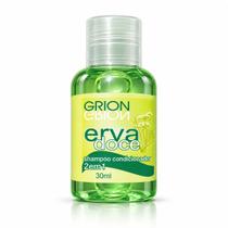 Mini Shampoo e Condicionador 2 Em 1 Grion 30ml Erva Doce