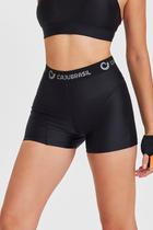 Mini Short Atletika Elastico Cajubrasil Preto
