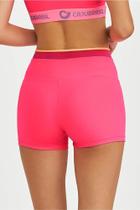 Mini short com elástico pink