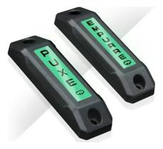 Mini Sinalizador Puxe Empurre Led Controle Acesso Portão Social Gp Control