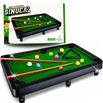 Mini Sinuca Jogos de Mesa Portatil de Madeira Divertido - Mini Sinuca Jogos de Mesa Portatil de Madeira Divertido -