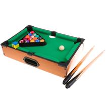 Mini Sinuquinha Mesa De Bilhar Infantil Completa Madeira Reforçada