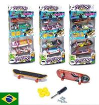 Mini Skate De Dedo Infantil Com 4 Unidades - stort