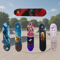 Mini Skate Estampado Suporta até 25 Kg Envio Sortido Mini Skate Estampado Suporta até 25 Kg Envio Sortido