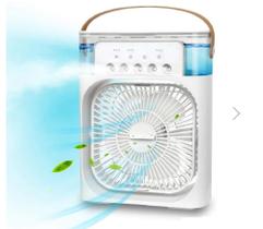 Mini Smart Ar Condicionado Ventilador Refrigeração água Umidificador Climatizador Usb Mini Smart Ar Condicionado Ventilador Refrigeração água Umidificador Climatizador Usb