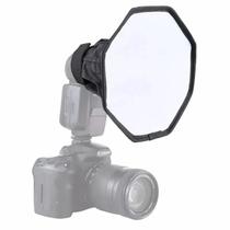 Mini Softbox 20cm 8 Quadrados para Flash de Estúdio Fotográfico