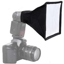 Mini Softbox Difusor P/ Flash Speedlight Fotográfico Retangular 15x17cm Fotoparts Mini Softbox Difusor P/ Flash Speedlight Fotográfico Retangular 15x17cm Fotoparts