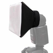 Mini Softbox Difusor Universal Para Flash Câmera Estúdio