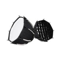 Mini Softbox Octogonal De 30 Cm Com Pano Difusor Removível E Grade De Favo De Mel Para Luz De Vídeo