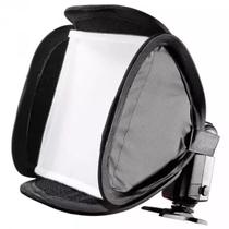 Mini Softbox Para Flash Speedlight 23x23cm Universal