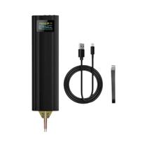 Mini Soldador De Ponto Ajustável 5V 2A Com 80 Níveis, Display Digital Portátil Para Bateria 18650